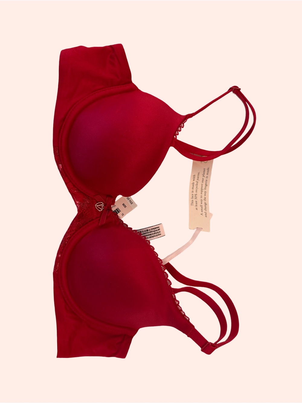 Victoria's Secret Red Smooth T-Shirt Bra